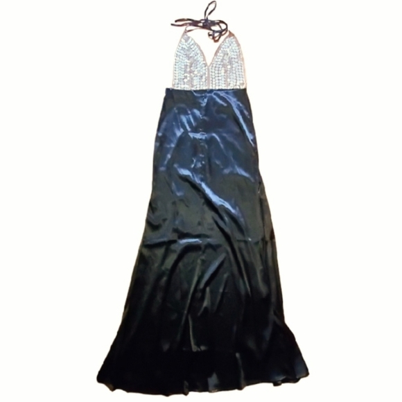 NWT FASHION NOVA diamonds forever embellished maxi dress - Picture 4 of 15